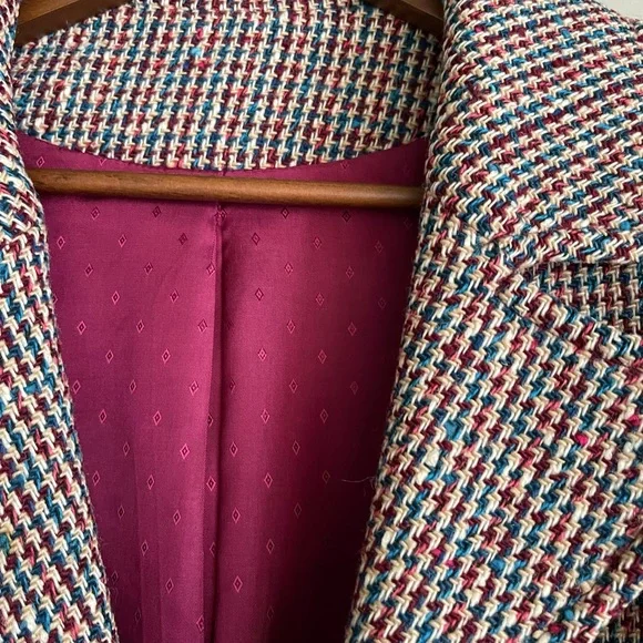 Tweed Pea Coat - Picture 7 of 9